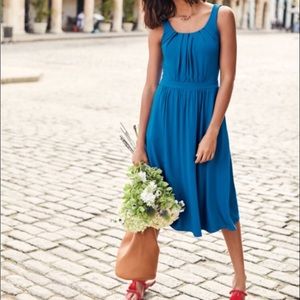 Boden Emmie Jersey Dress Blue